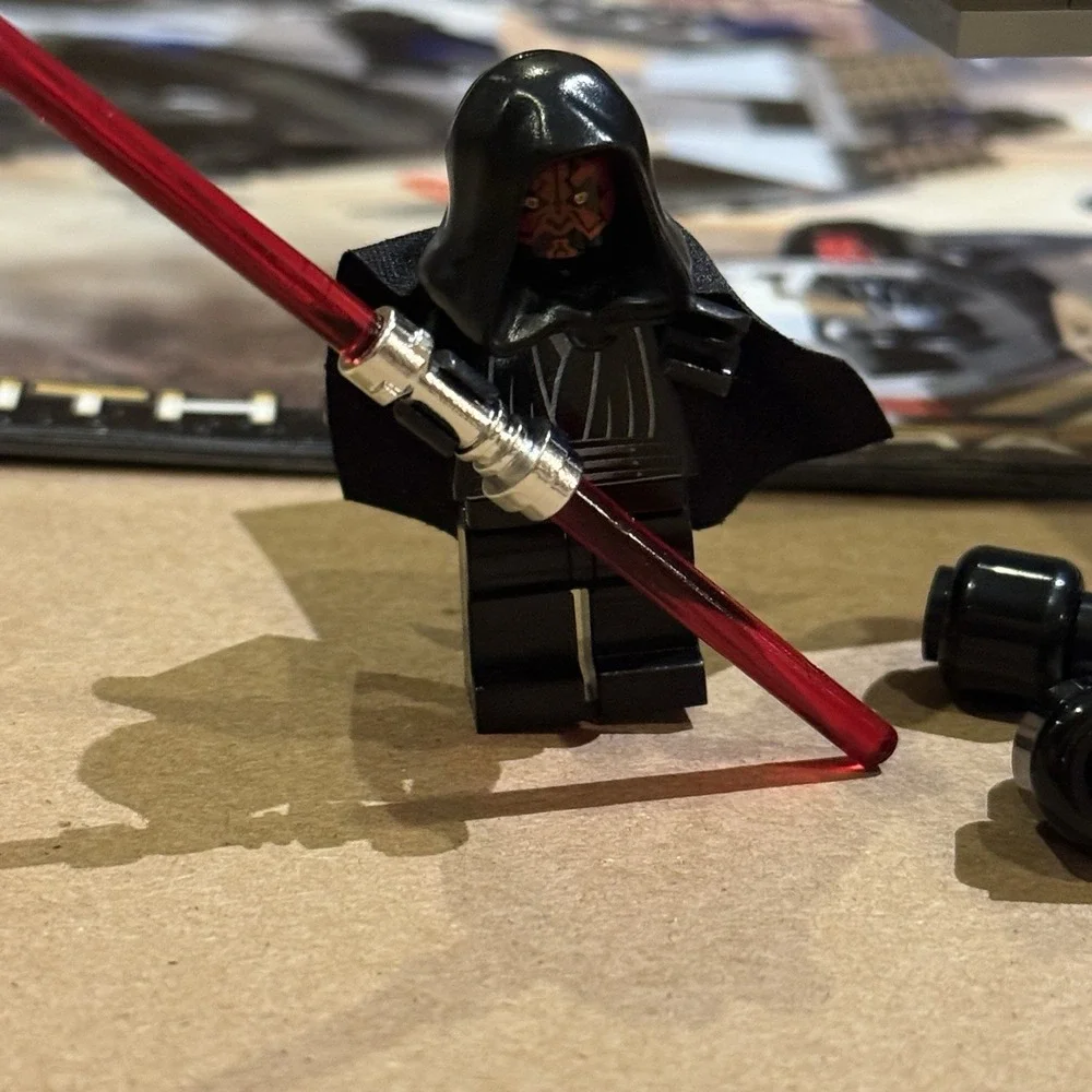 1999 LEGO Star Wars 7151 Sith Infiltrator Complete w/ Box Instructions Minifigs